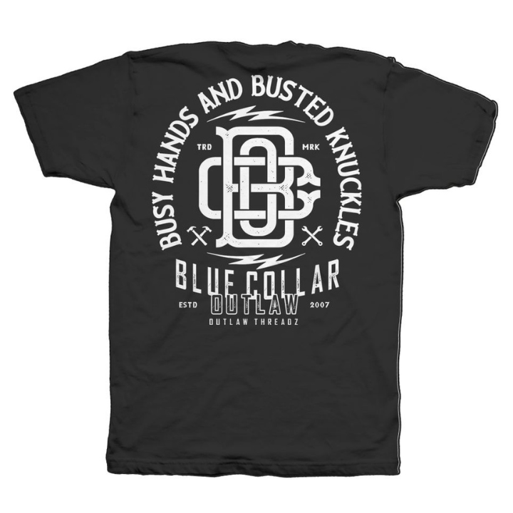 S/S STAMPED - BLK